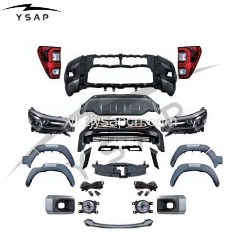 21 Hilux Rocoo Nâng cấp Bodykit cho Revo 16-18